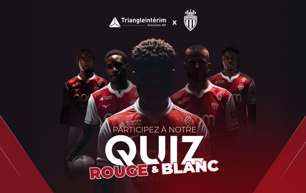 Jeu concours Triangle Intérim - ROUGE & BLANC